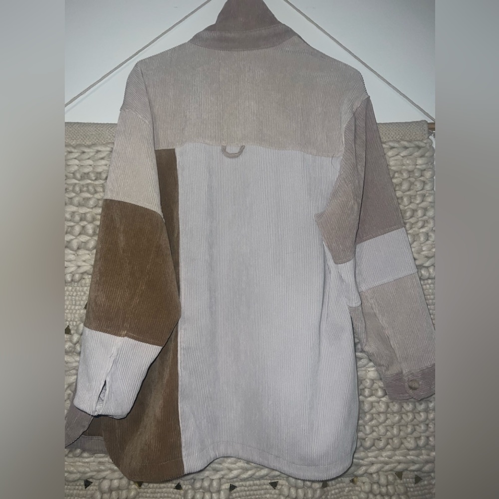 Patchwork Shacket size Lg - Picture 2 of 6